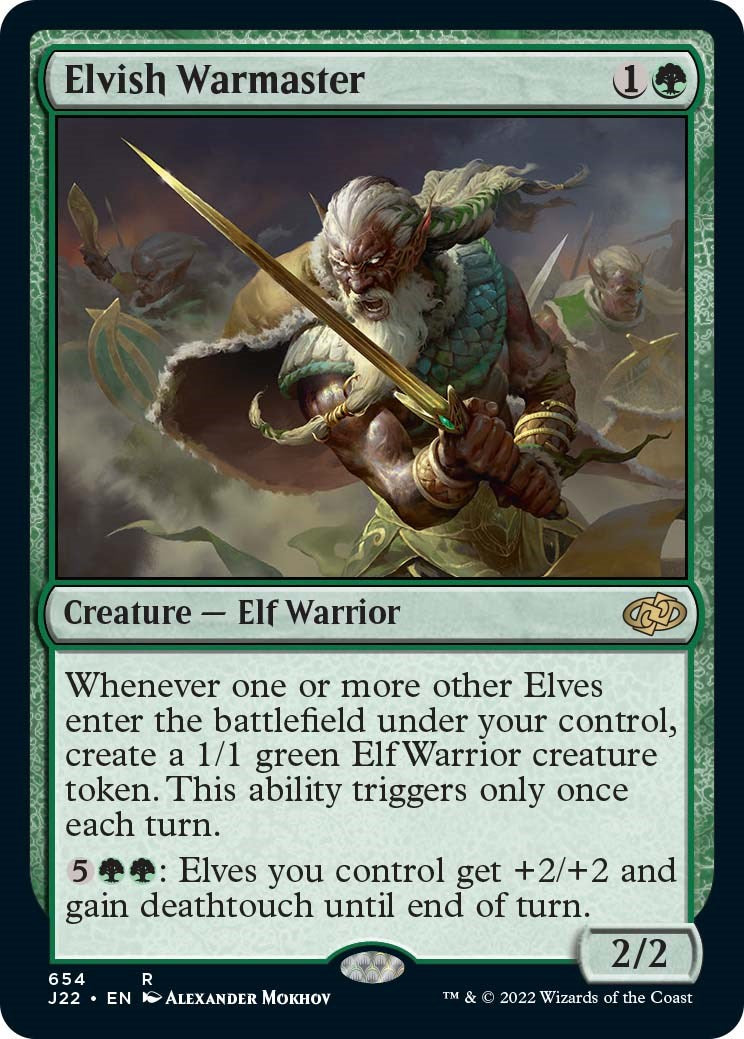 Elvish Warmaster [Jumpstart 2022] | Pegasus Games WI