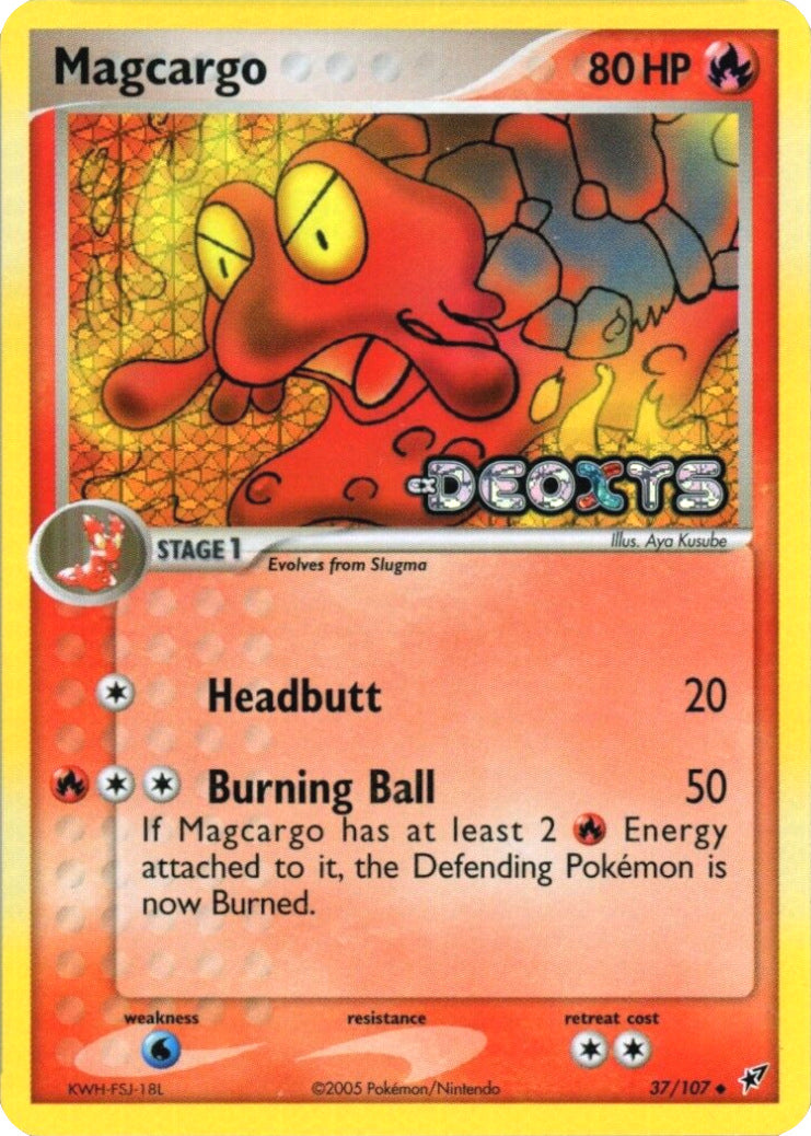 Magcargo (37/107) (Stamped) [EX: Deoxys] | Pegasus Games WI