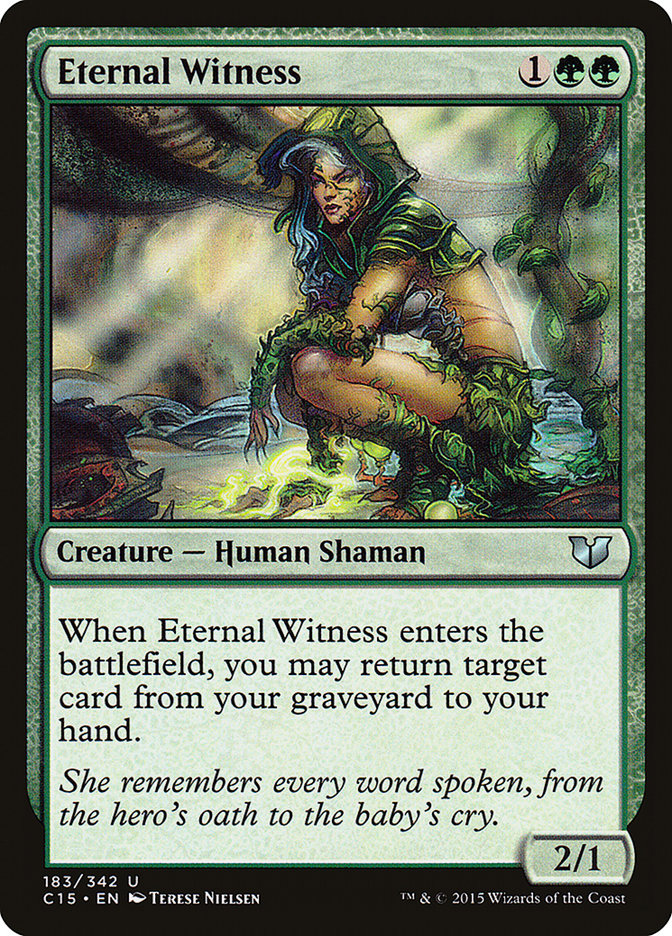 Eternal Witness [Commander 2015] | Pegasus Games WI