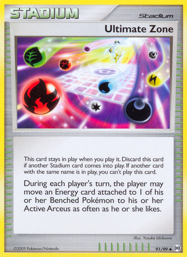 Ultimate Zone (91/99) [Platinum: Arceus] | Pegasus Games WI