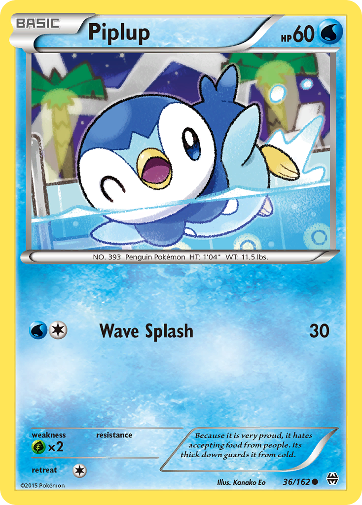 Piplup (36/162) [XY: BREAKthrough] | Pegasus Games WI