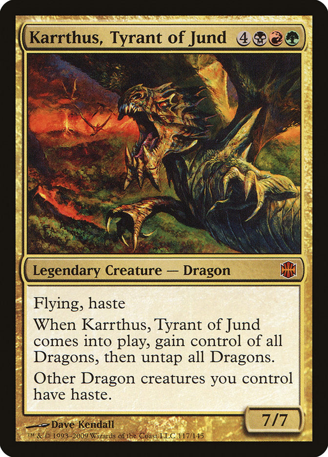 Karrthus, Tyrant of Jund [Alara Reborn] | Pegasus Games WI