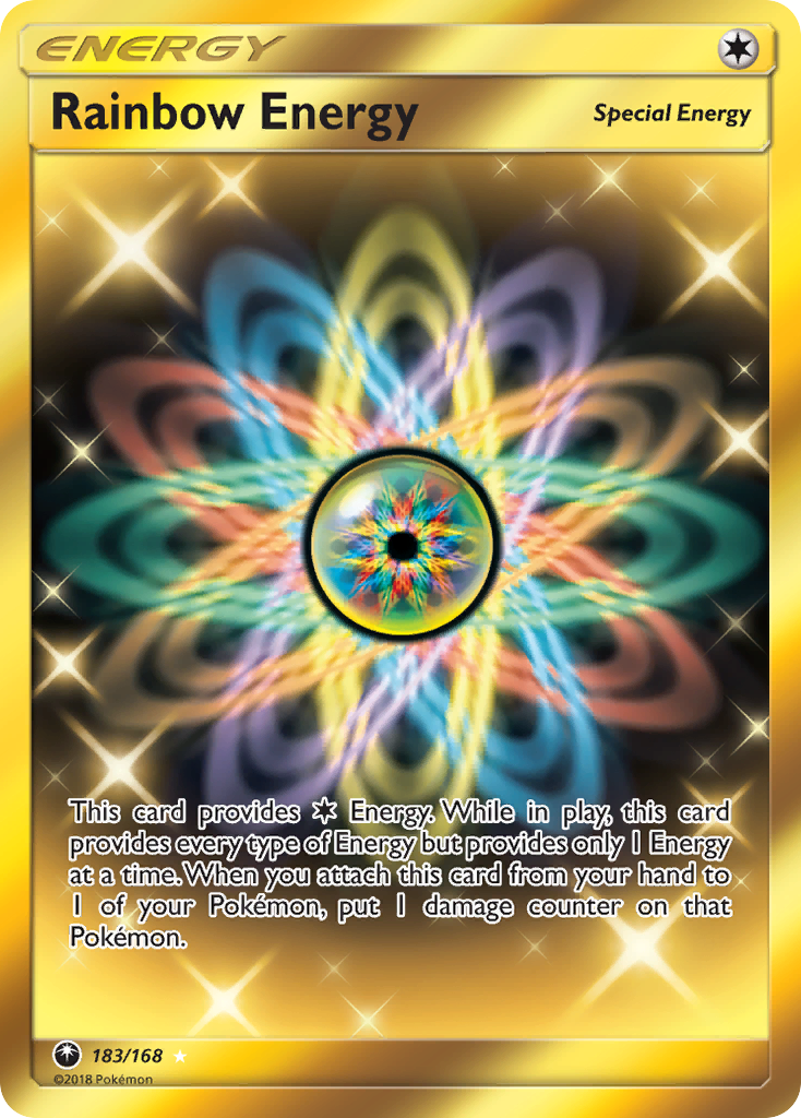 Rainbow Energy (183/168) [Sun & Moon: Celestial Storm] | Pegasus Games WI