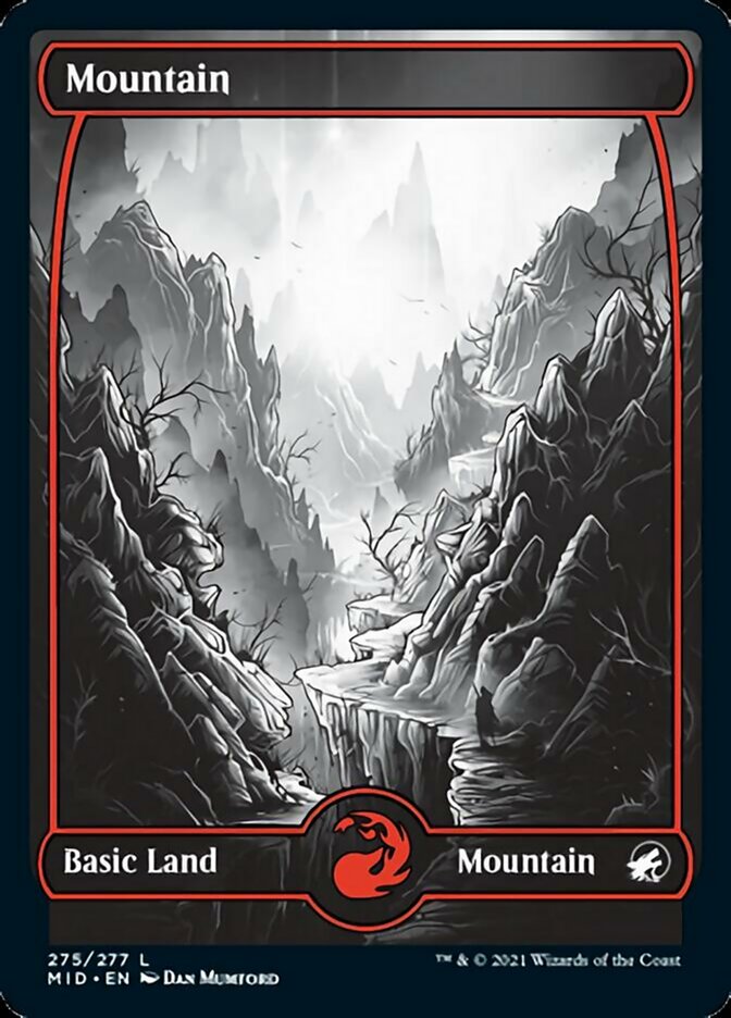 Mountain (275) [Innistrad: Midnight Hunt] | Pegasus Games WI