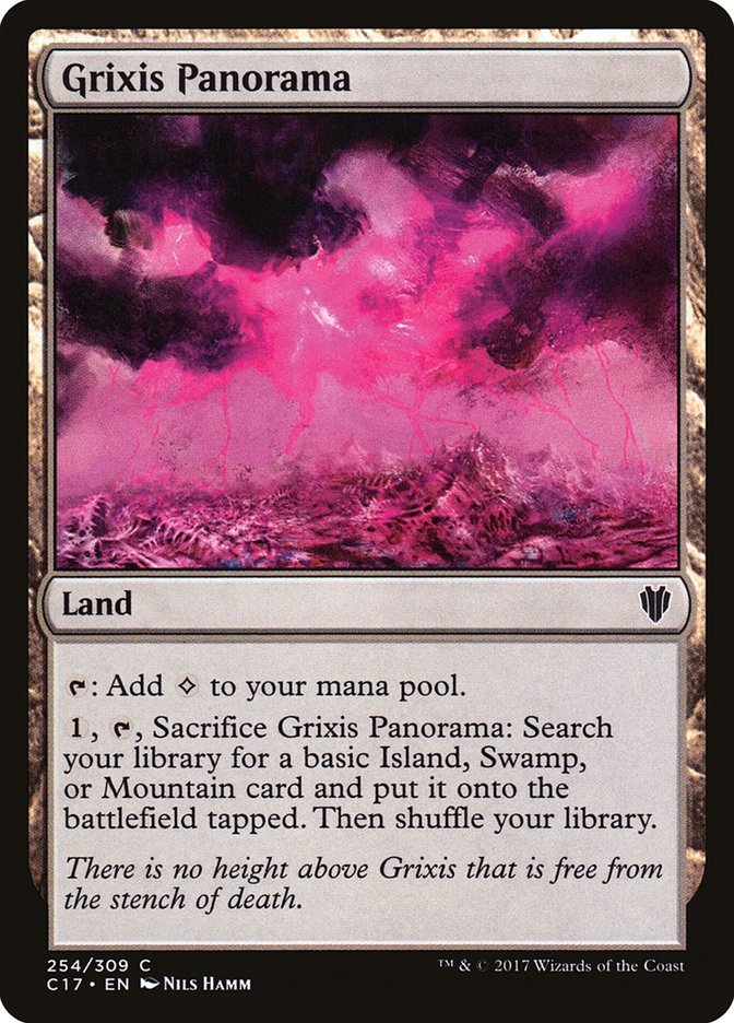 Grixis Panorama [Commander 2017] | Pegasus Games WI