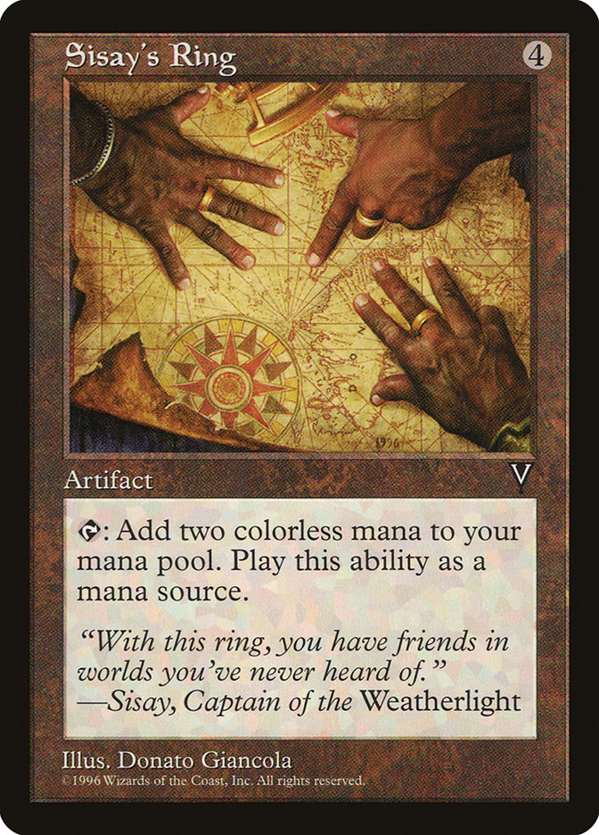 Sisay's Ring [Visions] | Pegasus Games WI