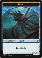 Soldier // Squid Double-Sided Token [Commander 2016 Tokens] | Pegasus Games WI