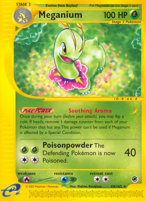 Meganium (54/165) [Expedition: Base Set] | Pegasus Games WI