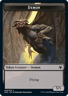 Bird Illusion // Demon Double-Sided Token [Game Night: Free-for-All Tokens] | Pegasus Games WI