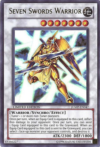 Seven Swords Warrior [JUMP-EN047] Ultra Rare | Pegasus Games WI