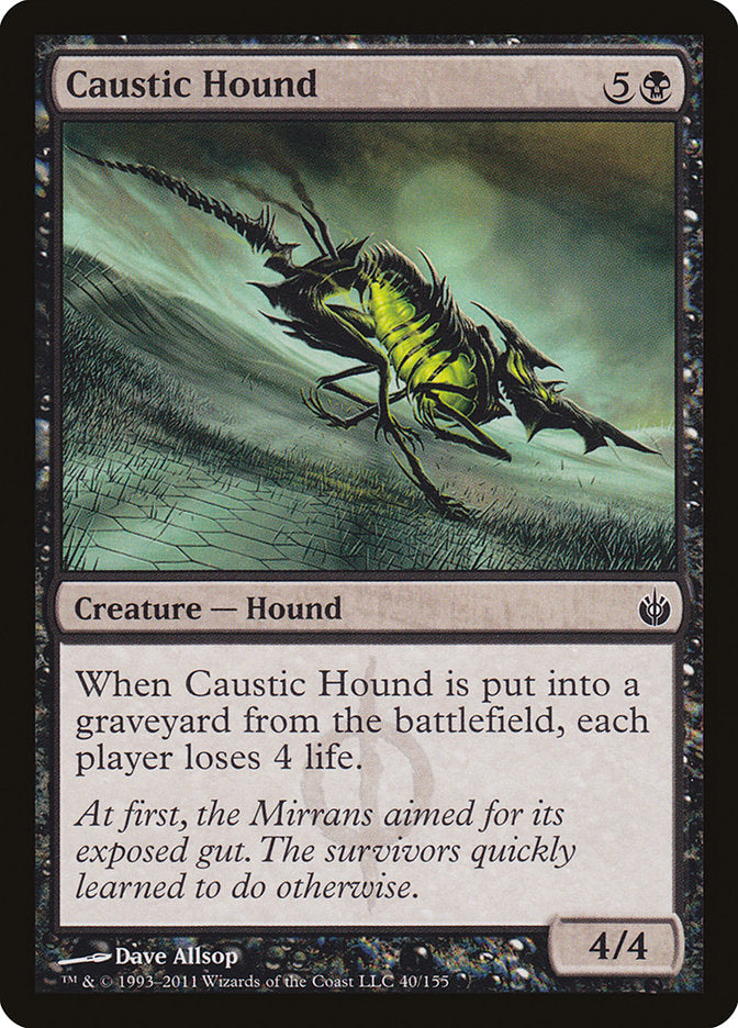 Caustic Hound [Mirrodin Besieged] | Pegasus Games WI