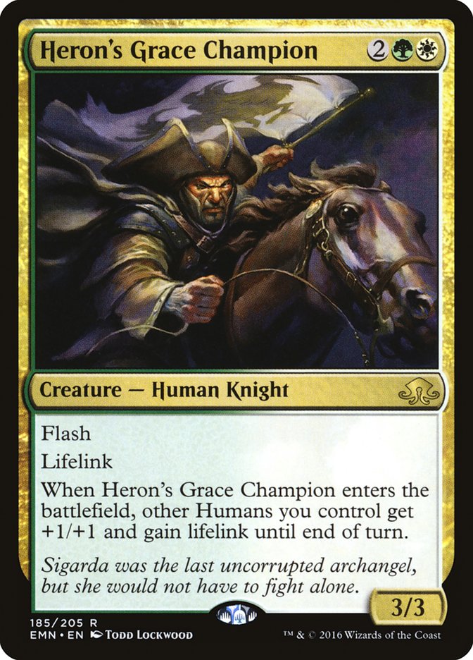 Heron's Grace Champion [Eldritch Moon] | Pegasus Games WI