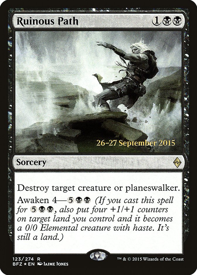 Ruinous Path [Battle for Zendikar Prerelease Promos] | Pegasus Games WI