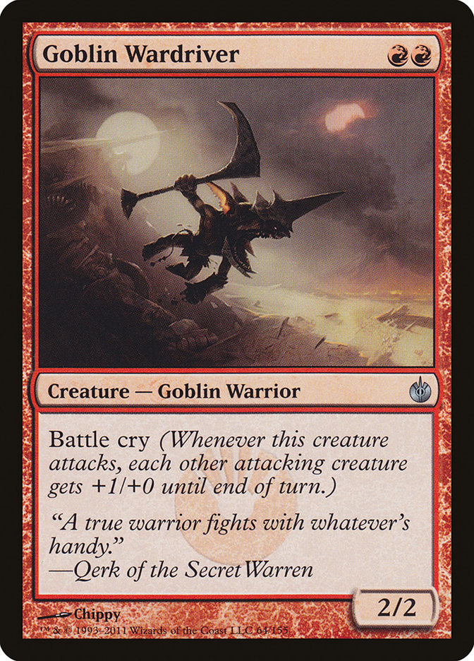 Goblin Wardriver [Mirrodin Besieged] | Pegasus Games WI