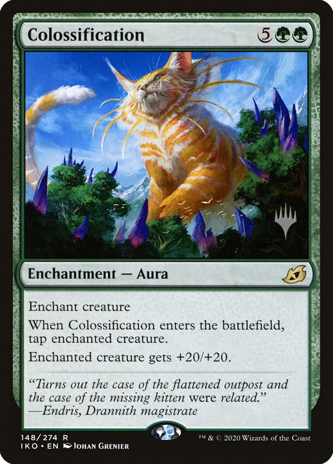 Colossification (Promo Pack) [Ikoria: Lair of Behemoths Promos] | Pegasus Games WI