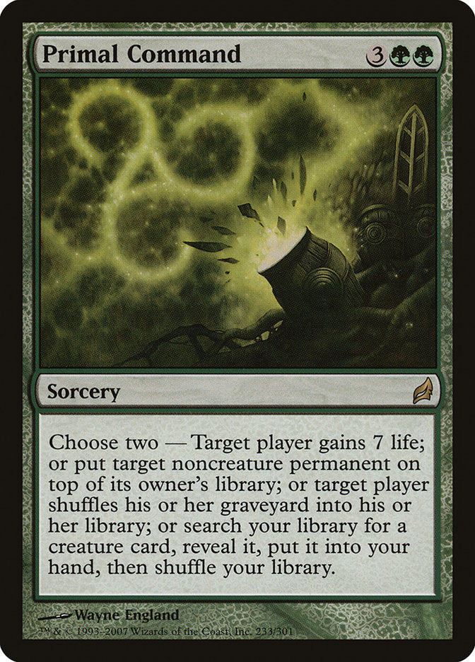 Primal Command [Lorwyn] | Pegasus Games WI