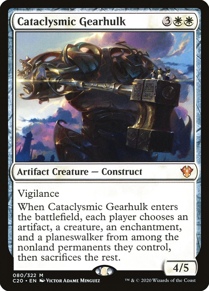 Cataclysmic Gearhulk [Commander 2020] | Pegasus Games WI