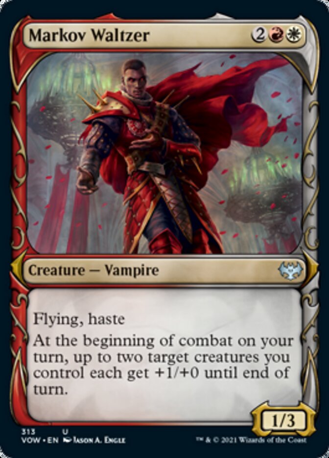 Markov Waltzer (Showcase Fang Frame) [Innistrad: Crimson Vow] | Pegasus Games WI