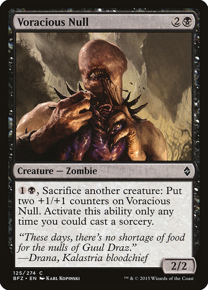 Voracious Null [Battle for Zendikar] | Pegasus Games WI