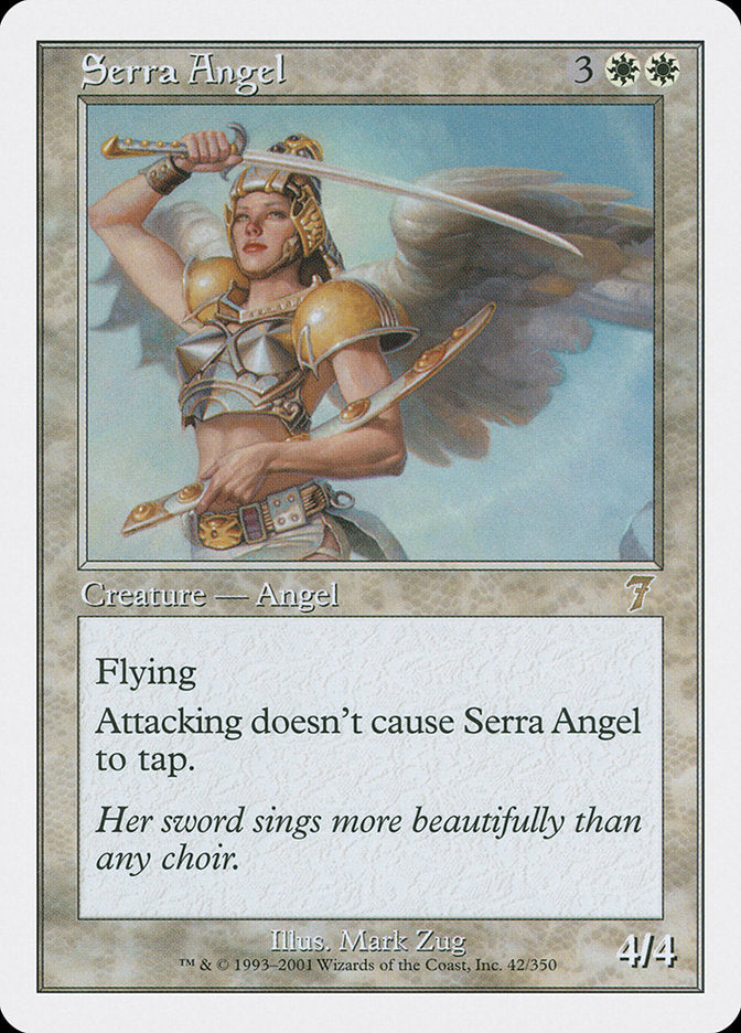 Serra Angel [Seventh Edition] | Pegasus Games WI