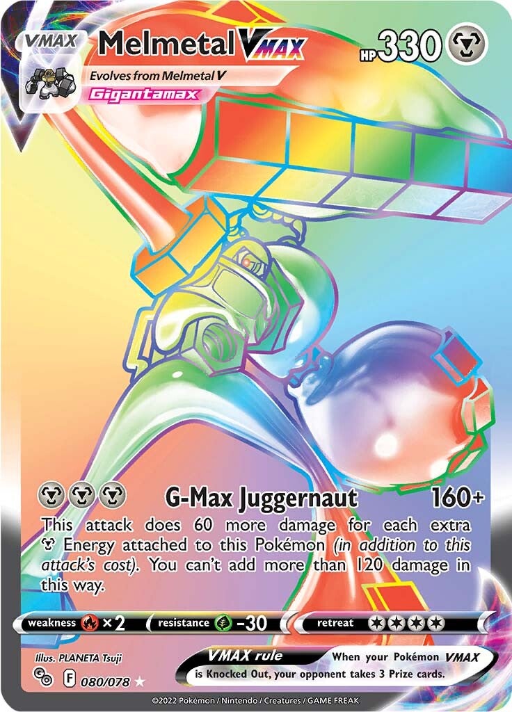 Melmetal VMAX (080/078) [Pokémon GO] | Pegasus Games WI