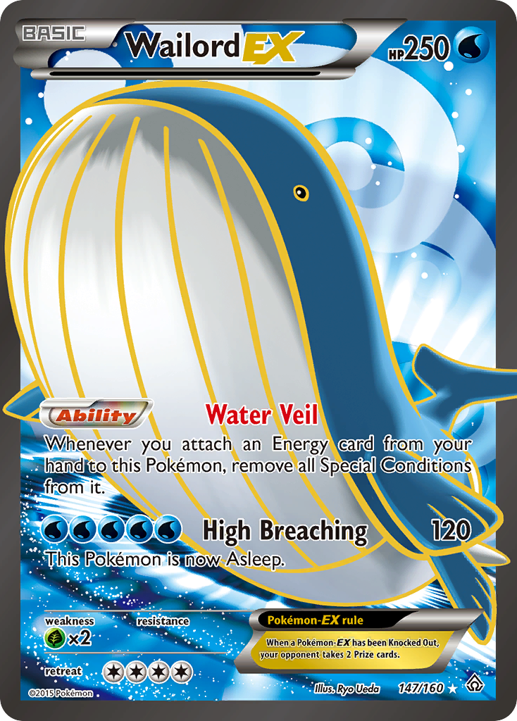 Wailord EX (147/160) [XY: Primal Clash] | Pegasus Games WI