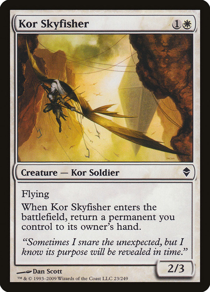 Kor Skyfisher [Zendikar] | Pegasus Games WI