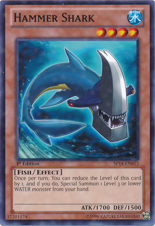 Hammer Shark [SP14-EN013] Starfoil Rare | Pegasus Games WI