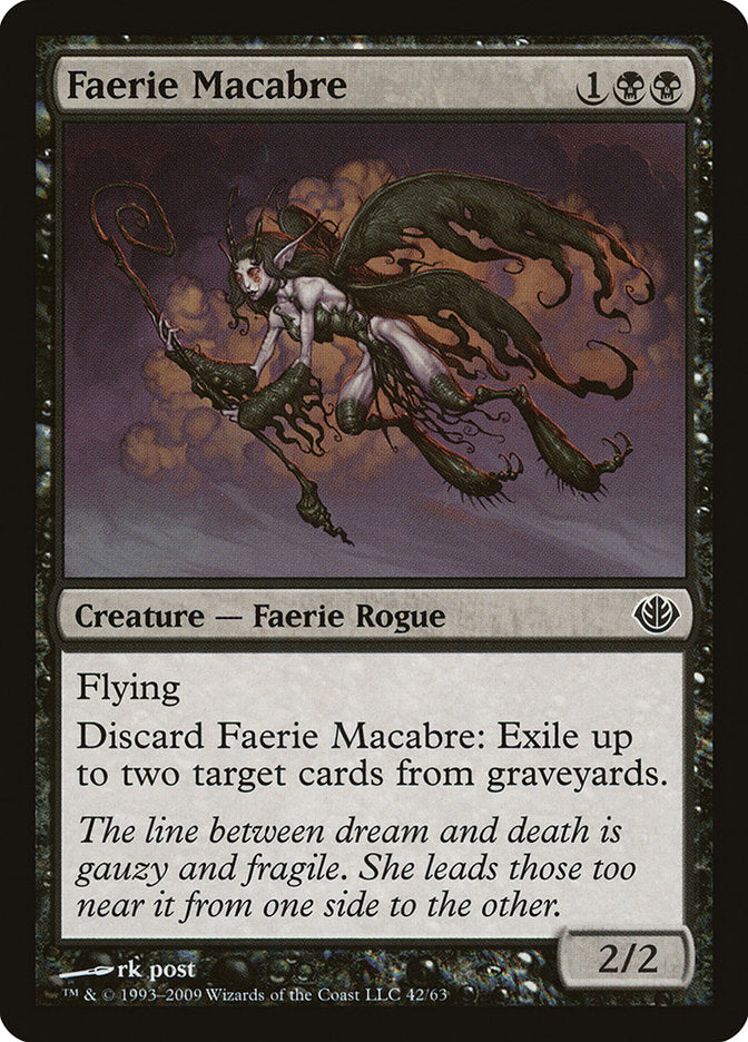 Faerie Macabre [Duel Decks: Garruk vs. Liliana] | Pegasus Games WI