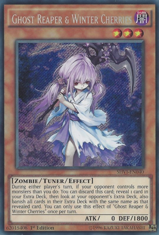 Ghost Reaper & Winter Cherries [SHVI-EN040] Secret Rare | Pegasus Games WI