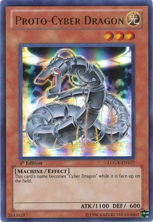 Proto-Cyber Dragon [LCGX-EN177] Ultra Rare | Pegasus Games WI