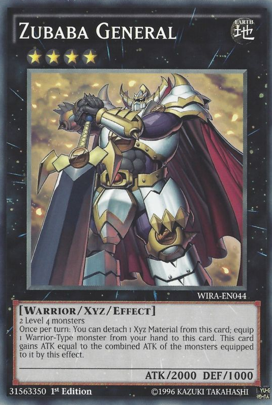 Zubaba General [WIRA-EN044] Common | Pegasus Games WI