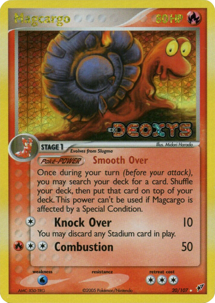 Magcargo (20/107) (Stamped) [EX: Deoxys] | Pegasus Games WI