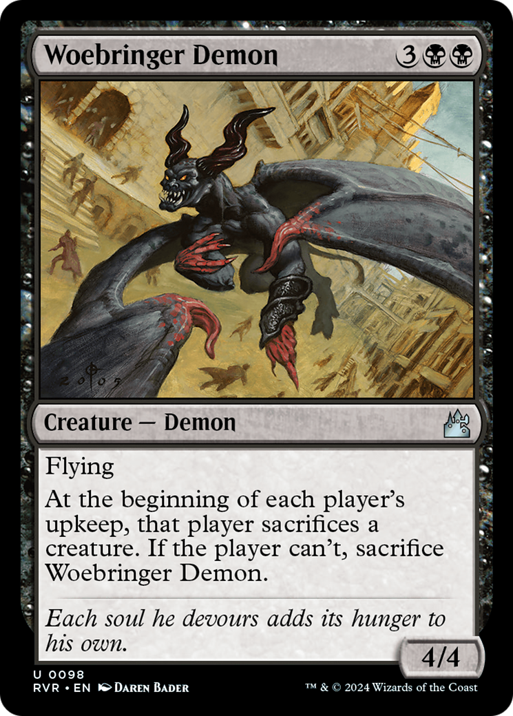 Woebringer Demon [Ravnica Remastered] | Pegasus Games WI