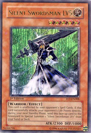 Silent Swordsman LV5 (UTR) [FET-EN008] Ultimate Rare | Pegasus Games WI