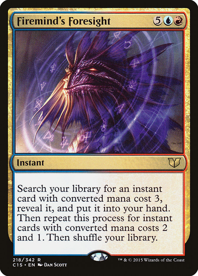 Firemind's Foresight [Commander 2015] | Pegasus Games WI