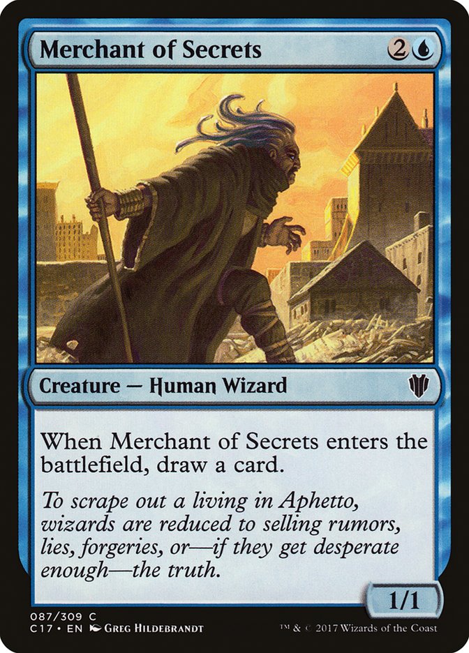 Merchant of Secrets [Commander 2017] | Pegasus Games WI