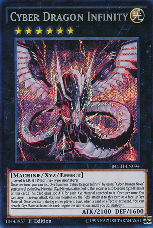 Cyber Dragon Infinity [BOSH-EN094] Secret Rare | Pegasus Games WI