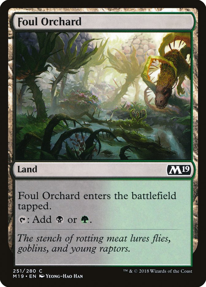 Foul Orchard [Core Set 2019] | Pegasus Games WI