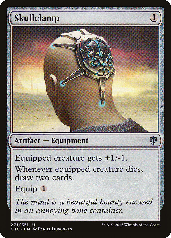 Skullclamp [Commander 2016] | Pegasus Games WI