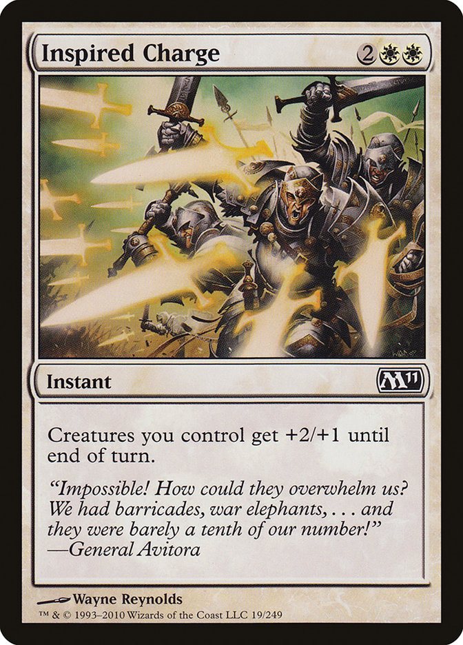 Inspired Charge [Magic 2011] | Pegasus Games WI