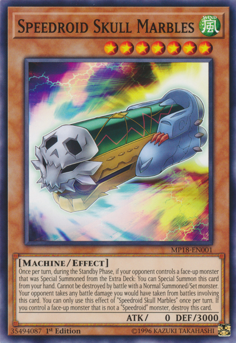 Speedroid Skull Marbles [MP18-EN001] Common | Pegasus Games WI