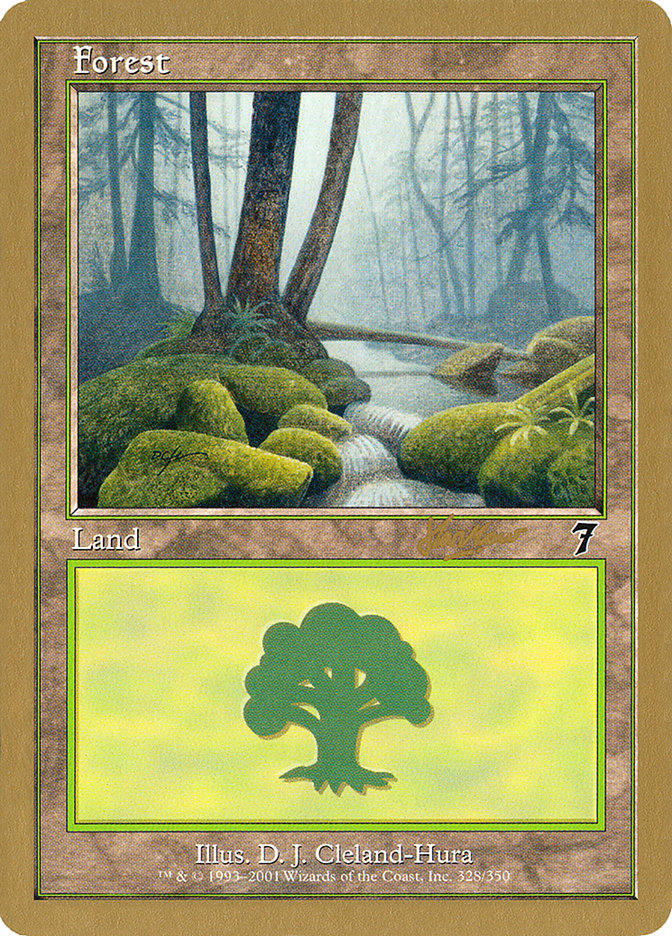 Forest (328) (Sim Han How) [World Championship Decks 2002] | Pegasus Games WI