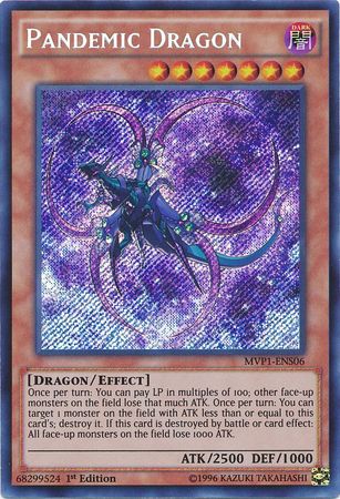 Pandemic Dragon [MVP1-ENS06] Secret Rare | Pegasus Games WI