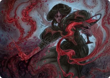 Change of Fortune Art Card [Innistrad: Crimson Vow Art Series] | Pegasus Games WI