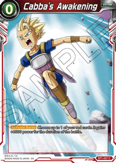 Cabba's Awakening (Reprint) (BT1-027) [Battle Evolution Booster] | Pegasus Games WI