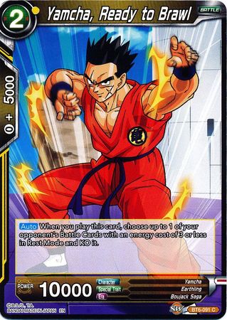 Yamcha, Ready to Brawl [BT6-091] | Pegasus Games WI