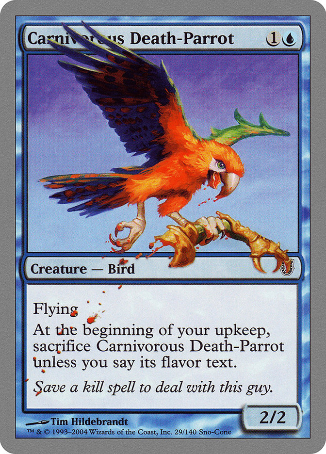 Carnivorous Death-Parrot [Unhinged] | Pegasus Games WI