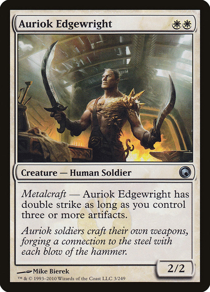 Auriok Edgewright [Scars of Mirrodin] | Pegasus Games WI