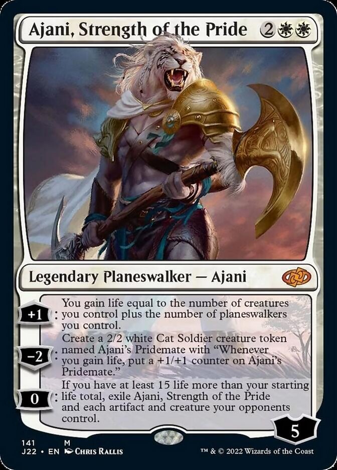 Ajani, Strength of the Pride [Jumpstart 2022] | Pegasus Games WI